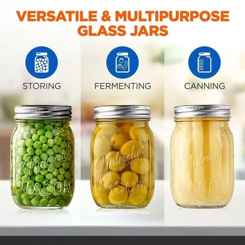 NutriChef Mason Jars