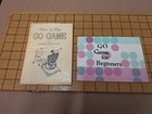 Vintage 1966 GO Game by Haruko Kambayashi, wooden board, b&w stones, 1955 guide — photo 1