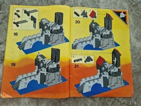 Lego Building Instructions 6075 System Castle Wolfpack Tower 
