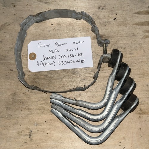 Carrier 306736-401 Carrier Mounting Band W/ 4 Arms 330426-410 USED