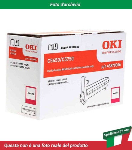 43870006 Oki C-5650n Tamburo di stampa Magenta