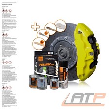 FOLIATEC BREMSSATTEL LACK SET BREMSSATTELLACK FARBE NEON GELB 10-TEILIG