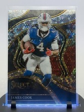 SELECT 2023 James Cook Disco #262 and 2024 Ray Davis Red and Black Prizm # 189