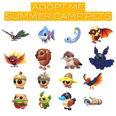 Adopt Me Summer Update Pets - SAME DAY DELIVERY! 