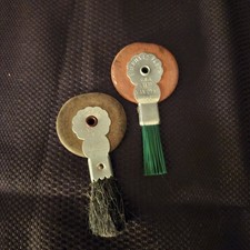 Vintage Typewriter In Erasers With Brushes thumbnail