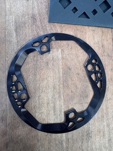 AbsoluteBlack Bash Ring 104bcd BLK NEW 4 bolt RARE