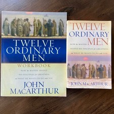 Twelve Ordinary Men Book & Workbook Set by John MacArthur Brand New 
