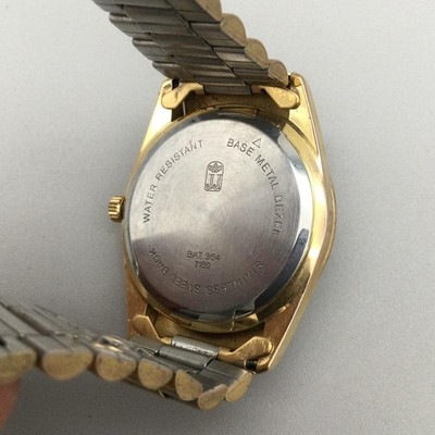Jules Jurgensen TWU Local 513 Mens Watch 34mm Gold Tone Day  display picture 2