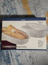 CorningWare French White 3 Piece Bake And Serve Set