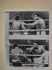 Rare 1975 Muhammad Alì Vintage Black and White Wirephoto 7x9in Photograph