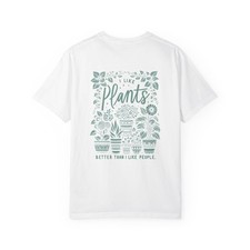 Plant Lover's Unisex T-Shirt, Gardening Gift, Funny Plant Tee, Nature ... 