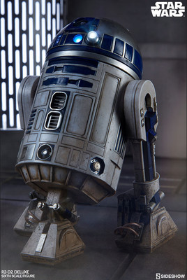 #2172 R2-D2 Star Wars Sideshow Collectibles Deluxe 1:6 Scale Figure NEW MIB