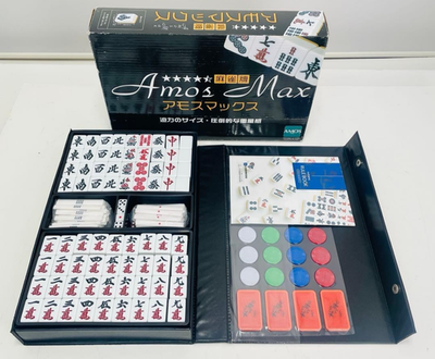 #ad #ad Taiyo Giken Mahjong Tiles Complete Set Amos Max Color Yellow Used $273.21
