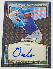 2022 Prizm Draft Picks Orelvis Martinez Signing Sessions SP Black TRUE AUTO #1/1