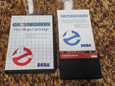 Ghostbusters Sega Master System Complete in Box