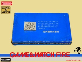 Nintendo Game & Watch Fire Vintage Retro Japan