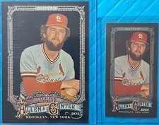 Bruce Sutter #313 (2025 Topps Allen & Ginter X and Mini X)  St. Louis Cardinals 