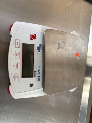 Ohaus SCOUT SPX Portable Precision Balances Scale - White. SPX 2201. Backlit LED