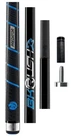 PREDATOR BK-Rush Break Cue - Sport Wrap - Revo Break shaft - + Jt. Caps & Case