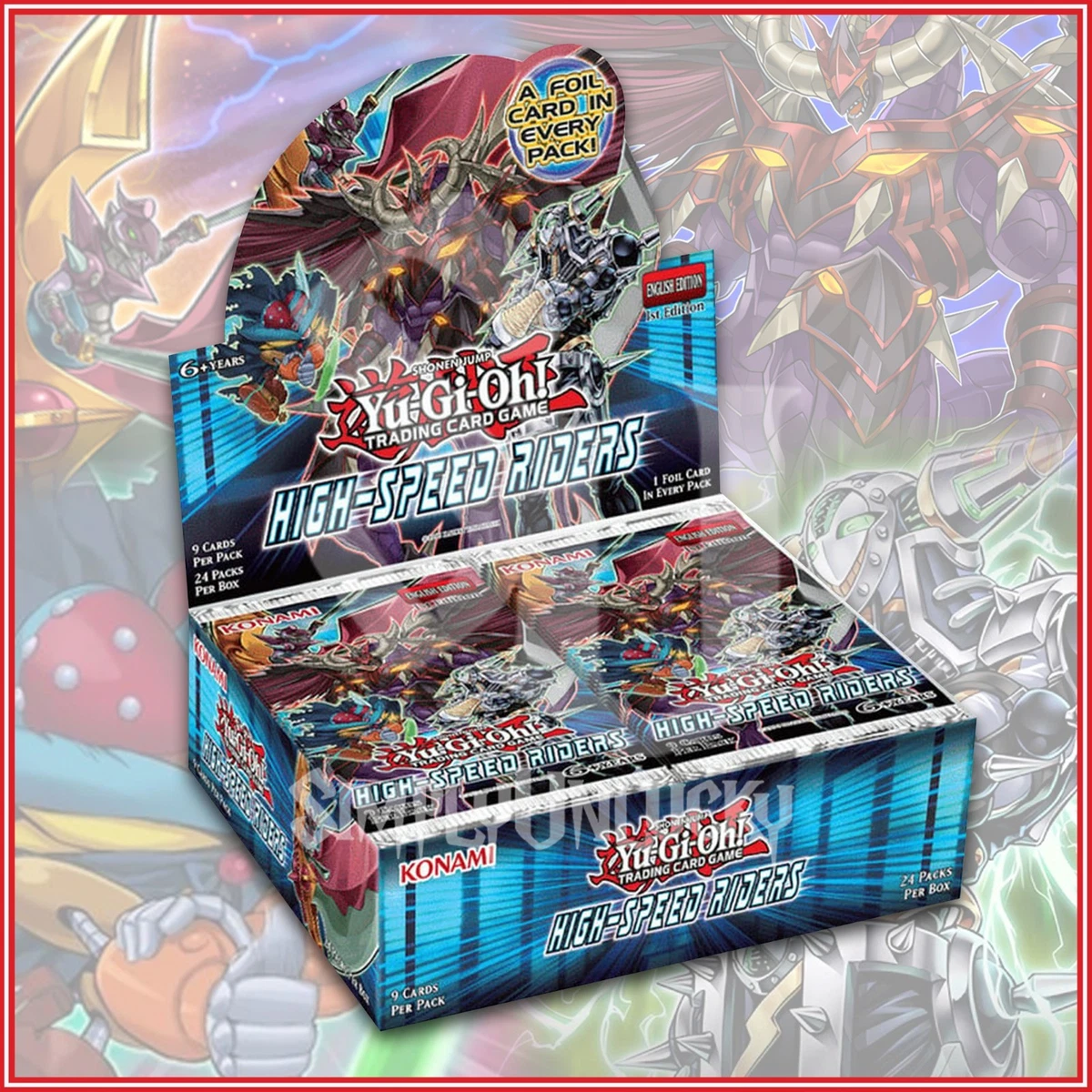 Yu-Gi-Oh! TCG High-Speed Riders Sealed Collectible Card Game Boxes for sale  | eBay