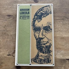 Abraham Lincoln Wisdom and Wit - The Peter Pauper Press - 1965 HC DJ