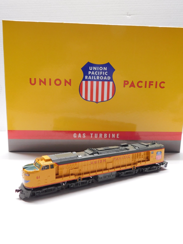 HO SCALE ATHEARN 88666 UNION PACIFIC GAS TURBINE LOCOMOTIVE TRAIN U.P. #61 W/DCC