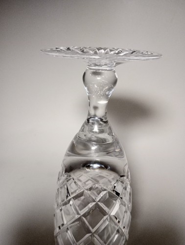 Thomas Webb Warwick Crystal Cut Short Stem Champagne Flutes x 2 - Picture 11 of 13