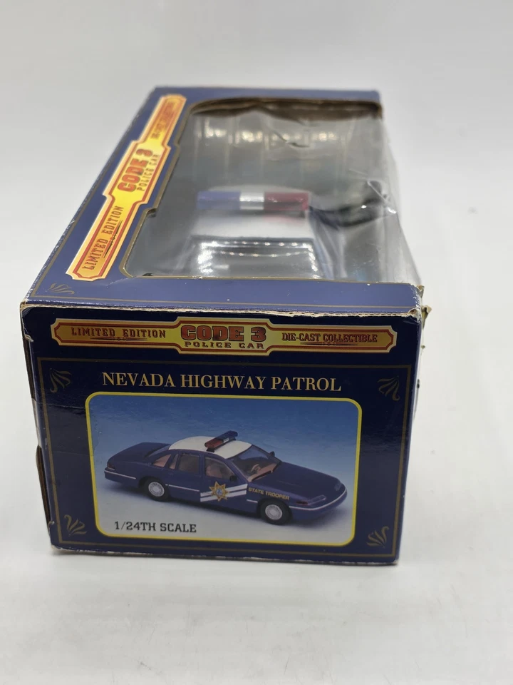 Code 3 Nevada State Patrol Car 1:24 Crown Victoria New Vintage From K-MART - Image 3 of 4