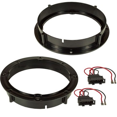 Lautsprecherringe Adapter + Kabel kompatibel mit VW Golf 6 7 Passat Polo Up uva