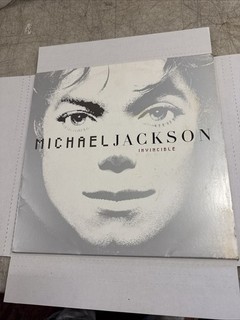 Michael Jackson Invincible 2001 Promo JACKET ONLY for 2LP Vinyl E2 69400
