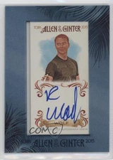 2015 Topps Allen & Ginter's Framed Mini Auto Robb Wolf #AGA-RW Auto