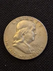 1953 Silver Benjamin Franklin Half Dollar.  Nice Coin