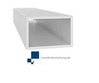 Multi-chamber hollow profile made of GRP SP 70018 dimensions: 135x35x3.5/5mm 1000mm long