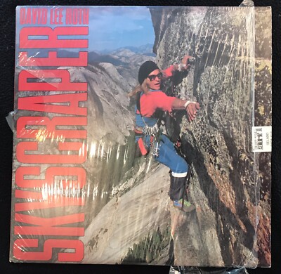 David Lee Roth  Skyscraper  Vinyl LP Album Brazil Pressing Van Halen 1988 Rock