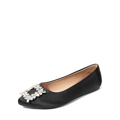 Women Comfortable Pointed Toe Flat Shoes Casual Slip On Office Flat Shoes