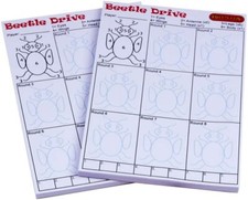 Beetle Drive Score Pads for Beetle game x 2 pads