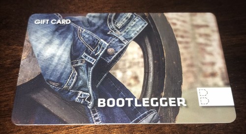 BOOTLEGGER CANADA GIFT CARD JEANS NO 