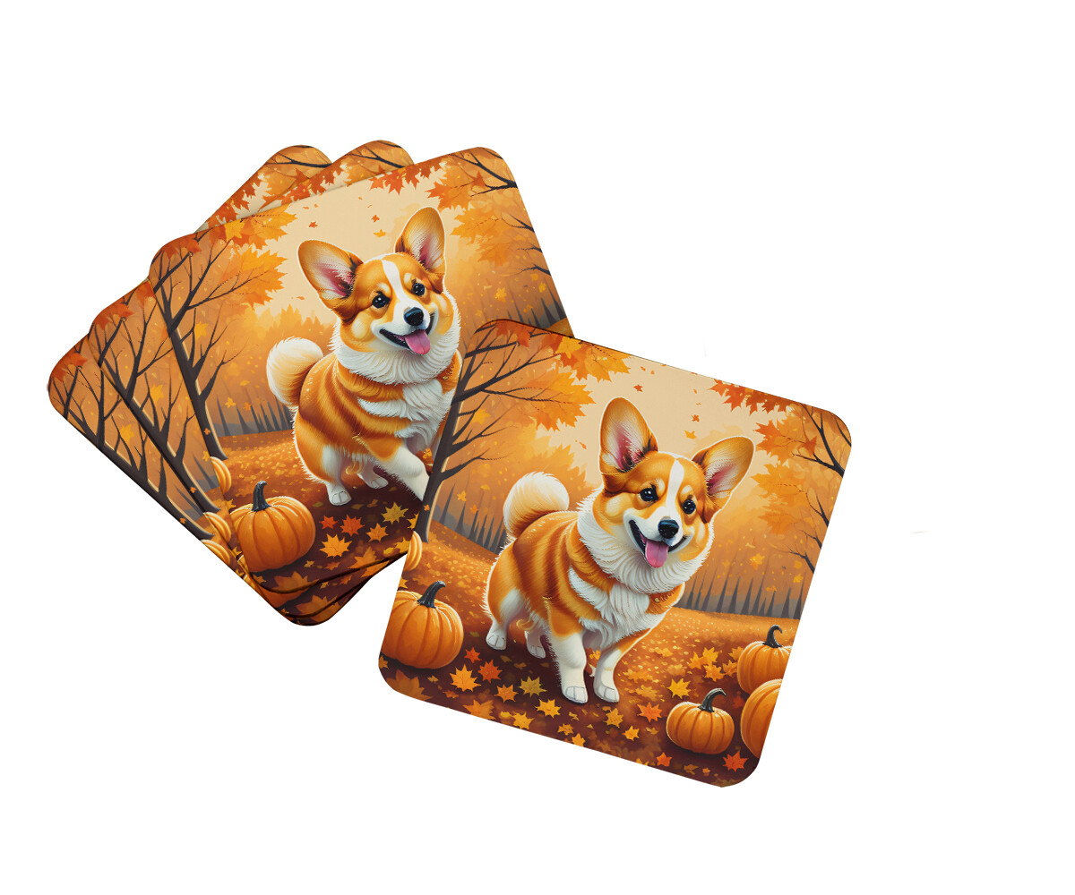 Coaster W/ BOTTLE OPENER - Corgi - SET OF 2 Coaster W/ BOTTLE OPENER - Corgi - SET OF 2