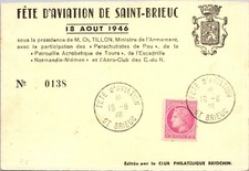 France 1946 - Airmail - St Brieuc - J7482