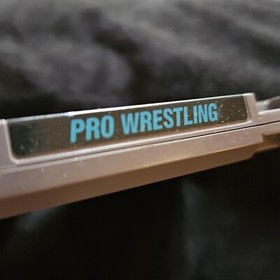 Pro Wrestling (Nintendo NES, 1986) Authentic NES Cartridge Only