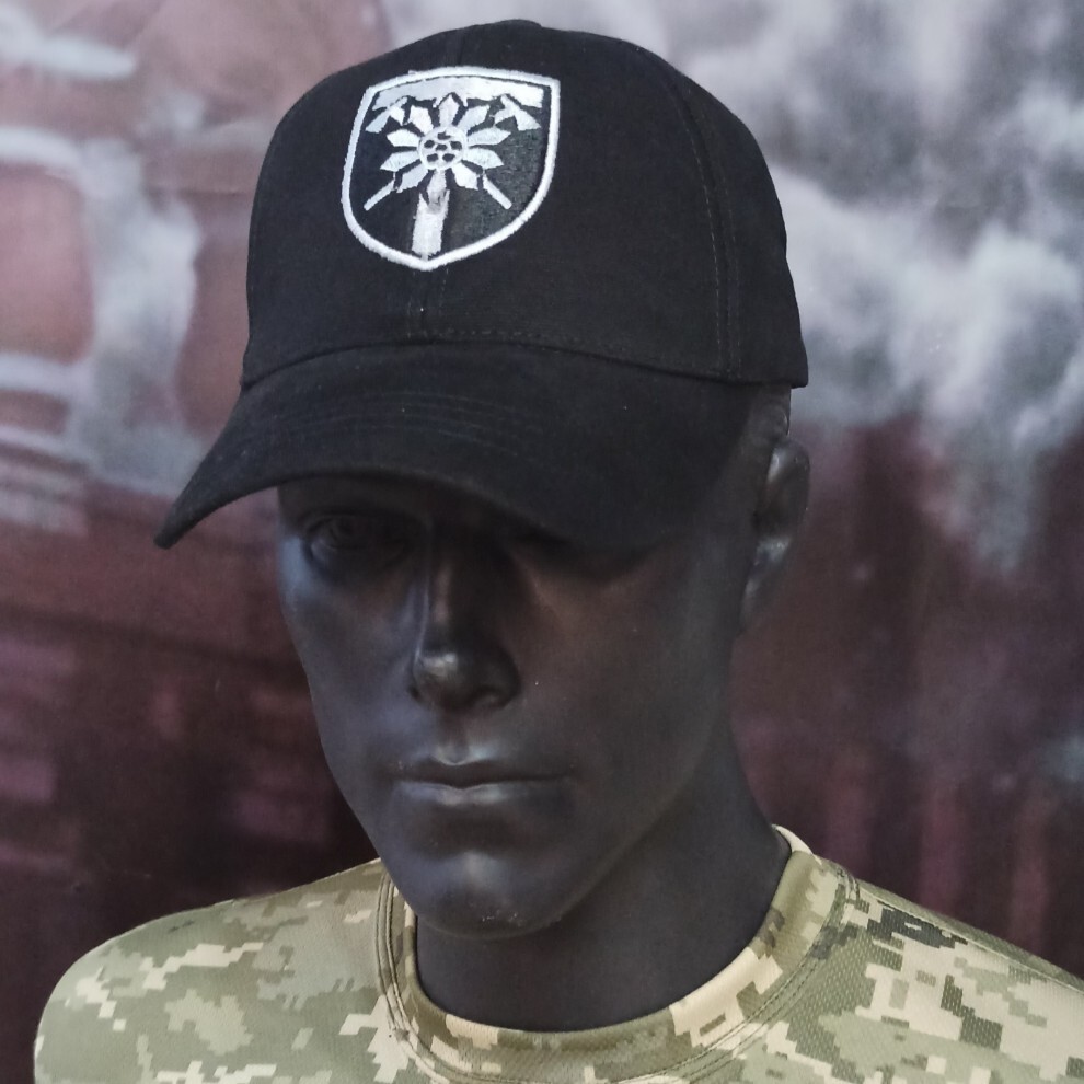 Baseball cap 128 OGShBr black💛💙-image