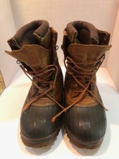 Vintage LaCROSSE Mens Fiberglass Shank Ice King Winter Work Boots Size 8