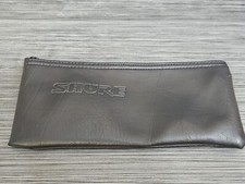 Shure Black Microphone Zipper Pouch Case for 10" x 4.5"