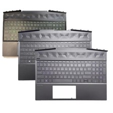 For HP Pavilion 15-DK 15T-DK TPN-C141 L57595-001 Palmrest w/Keyboard Backlit