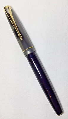 Parker 100 Cobalt Black GT RollerBall Pen New in Box Product