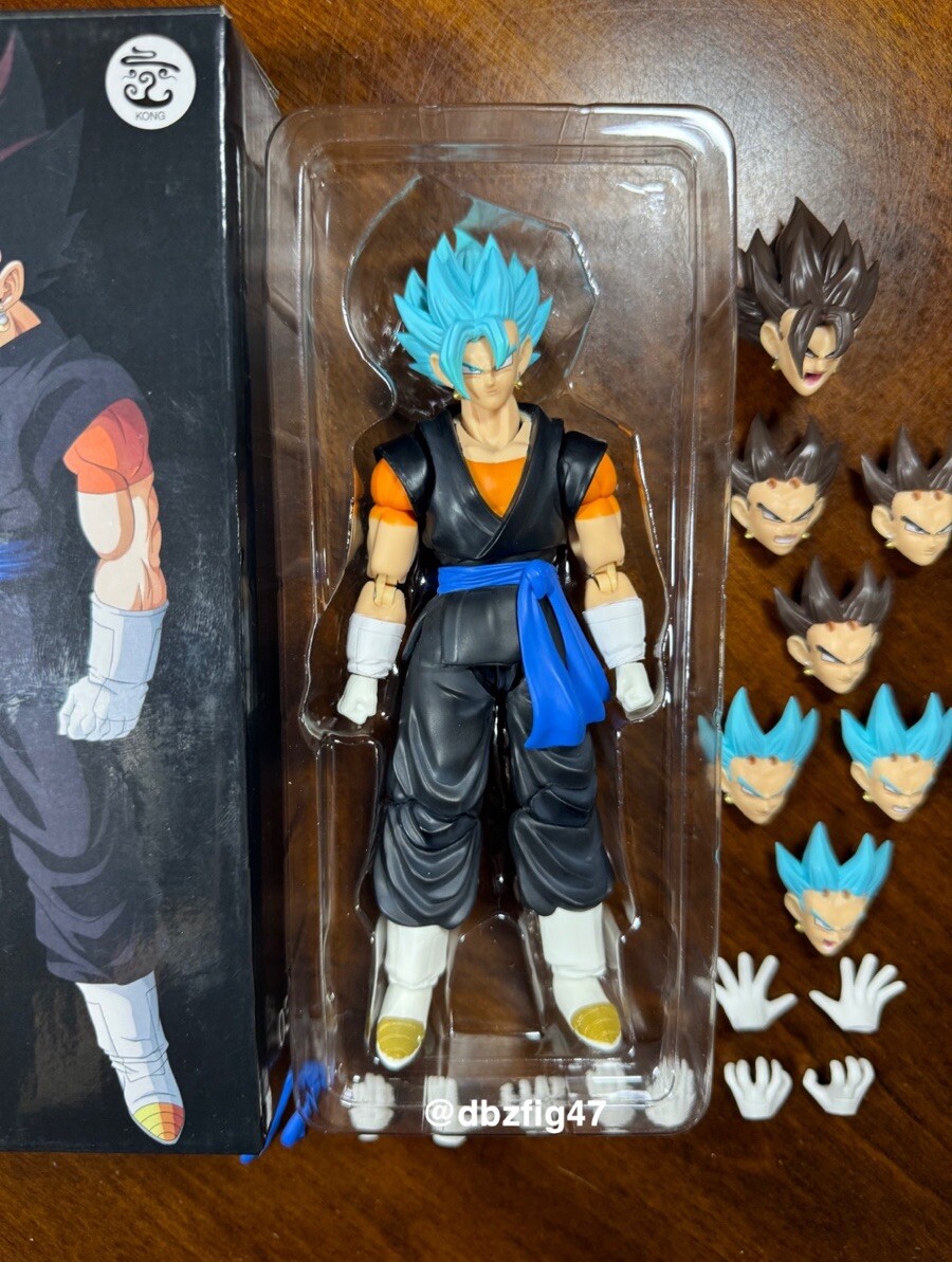 SH Figuarts Dragon Ball Z Kong Studios Vegito SSGSS Kong K03 *RARE