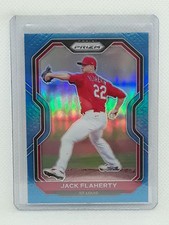 Jack Flaherty 2021 Prizm Baseball - Carolina Blue #230 - St. Louis Cardinals