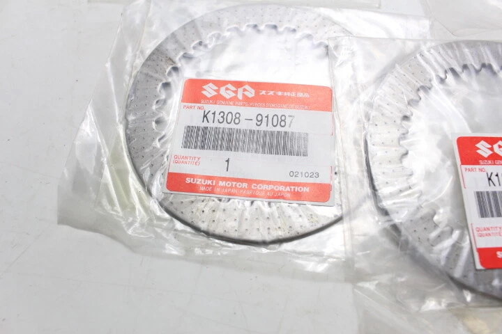 Suzuki Drz110 2005 embrague placas de fricción aceros KLX110 HR4807 Foto 4 de 4