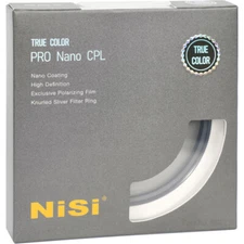 Nisi True Color PRO Nano CPL Circular Polarizing Filter 40.5-52-58-67/77/82/95mm