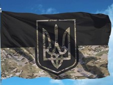 Ukraine military war flag of special operations forces